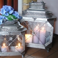 Blomster lanterne, stor